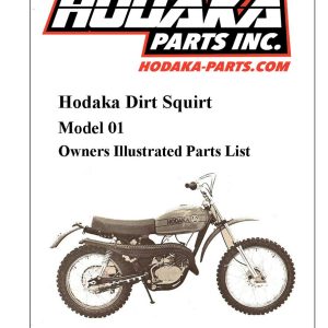 Model 01 Dirt Squirt parts schematics