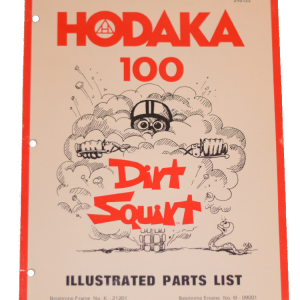 Original stock Hodaka illustrated parts schematics for the Model 01 (8 1/2 x 11")