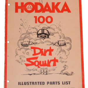 Used original stock Hodaka illustrated parts schematics and specifications for the Model 01