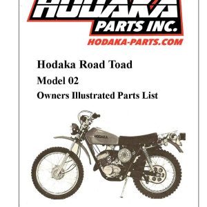 Model 02 Road Toad parts schematics