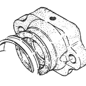 Carburetor rubber flange Model 01 02 03 NOTE: use part number 993460R