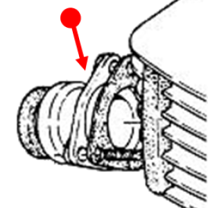Exhaust flange Model 03 Wombat