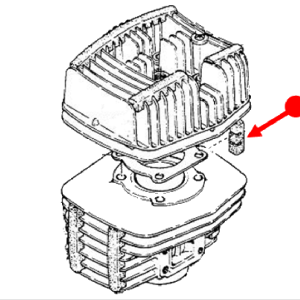 Noise suppressor rubber (3) Model 03 61