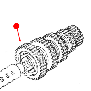 Counter 1st gear 30t