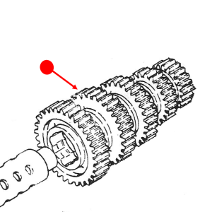 Counter 2nd gear 27t