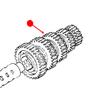 Counter 3rd gear 21t