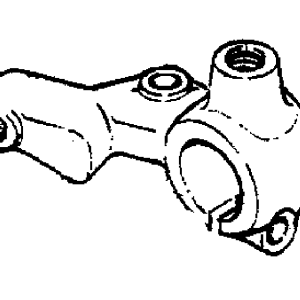 Brake lever perch without wiring