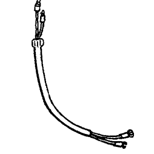 Stop light switch wire harness