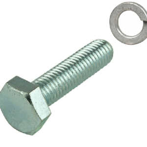 Pinch Bolt with attached spring washer