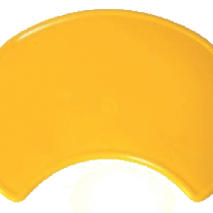 Semi oval number plate - enduro