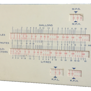 Original Hodaka Metric Slide Calculator