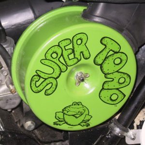 Super Toad air cleaner decal