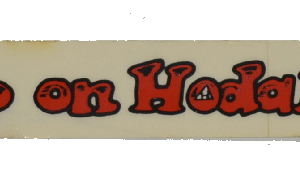 Keep on Hodakin… Decal - 5/8" x 4 1/2"