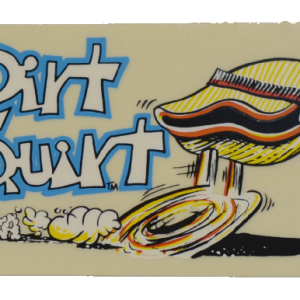 Hodaka Dirt Squirt Decal - 4 1/4" x 2 1/8"