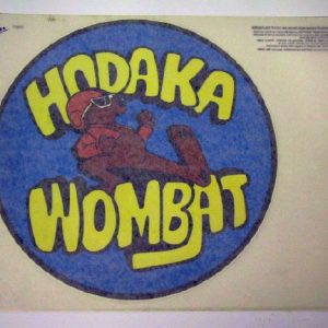 Hodaka Wombat iron on 9" round decal