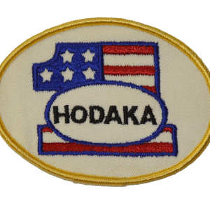 Original N.O.S. Hodaka  (Harley Baja - Oval #1 Style) Patch - 4" x 3"