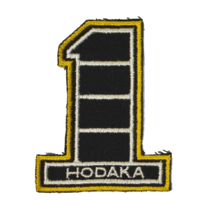 Original Very Rare N.O.S. Hodaka (Yamaha #1 shape) Patch 3" x 4"