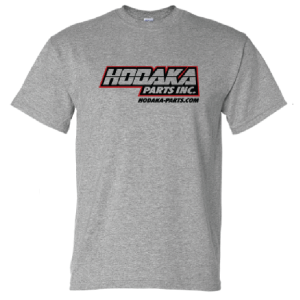 Hodaka Parts Inc logo sport grey T-shirt