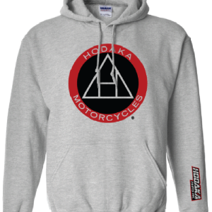 Hodaka Logo Sport Grey Hoodie