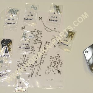 Front fender and fender stay mounting kit Model 97 98 99 01 02