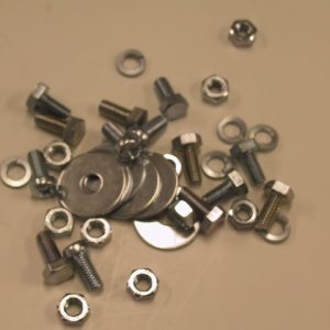 Number plate fastener kit - early model