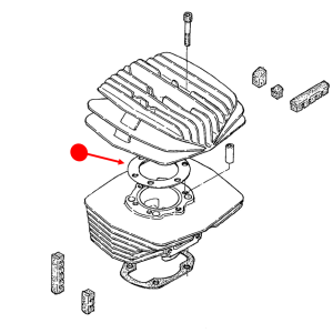 Head gasket Model 175 SL