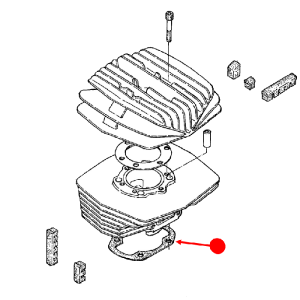 Model 61 SL175 cylinder base gasket