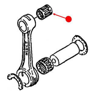 Bearing - needle bearing small end