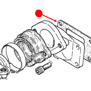 Model 60SL inlet manifold gasket
