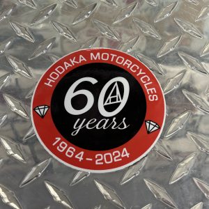 Hodaka 60th Anniversary 4 inch Decal
