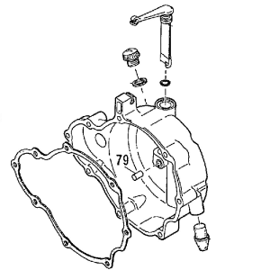 Clutch side cover assembly