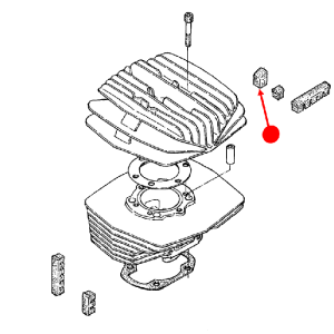 Noise suppresser rubber