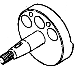 Crank shaft (magneto side)
