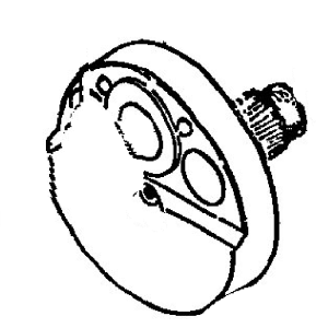 Crank shaft (clutch side)