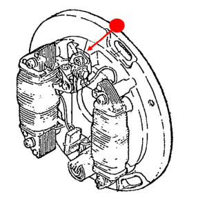 Contact breaker (point)