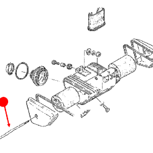 Air cleaner cover bolt