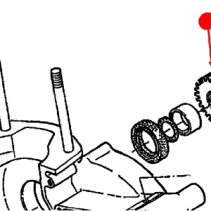Primary pinion gear (27t helical)