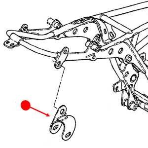 Spark arrestor bracket