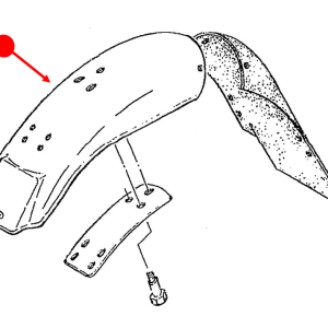 Rear Fender for the Model 61SL
