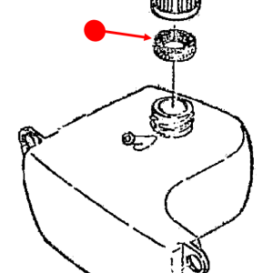 Gasket - oil tank cap gasket