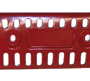 Muffler leg protector (rear)