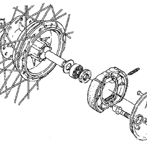 Front hub assembly