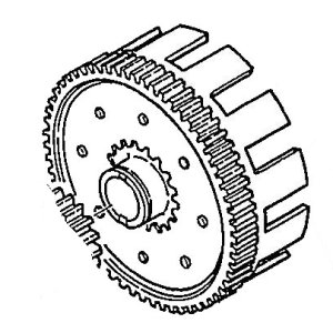 Primary gear complete (67t)