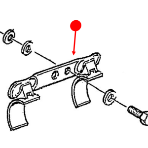 Spark arrestor silencer bracket