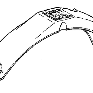 Front Fender for the SL 250 Model 70 & 70A