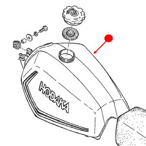 Fuel tank Model 70SL
