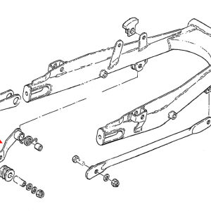 Chain  tensioner arm
