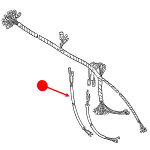 Battery wire harness