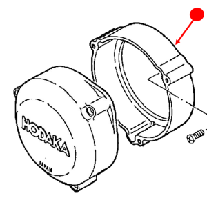 Magneto cover spacer