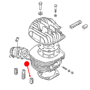 Noise suppressor rubber